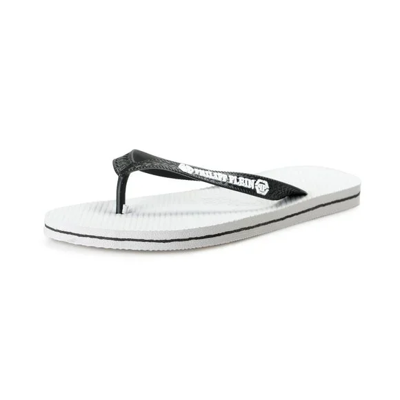 Philipp Plein | Shoes | Philipp Plein Whiteblack Rubber Logo  display picture 1
